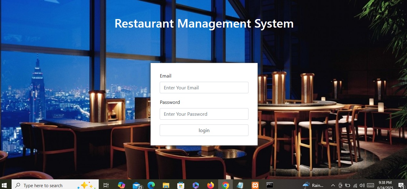 Restaurant Management System